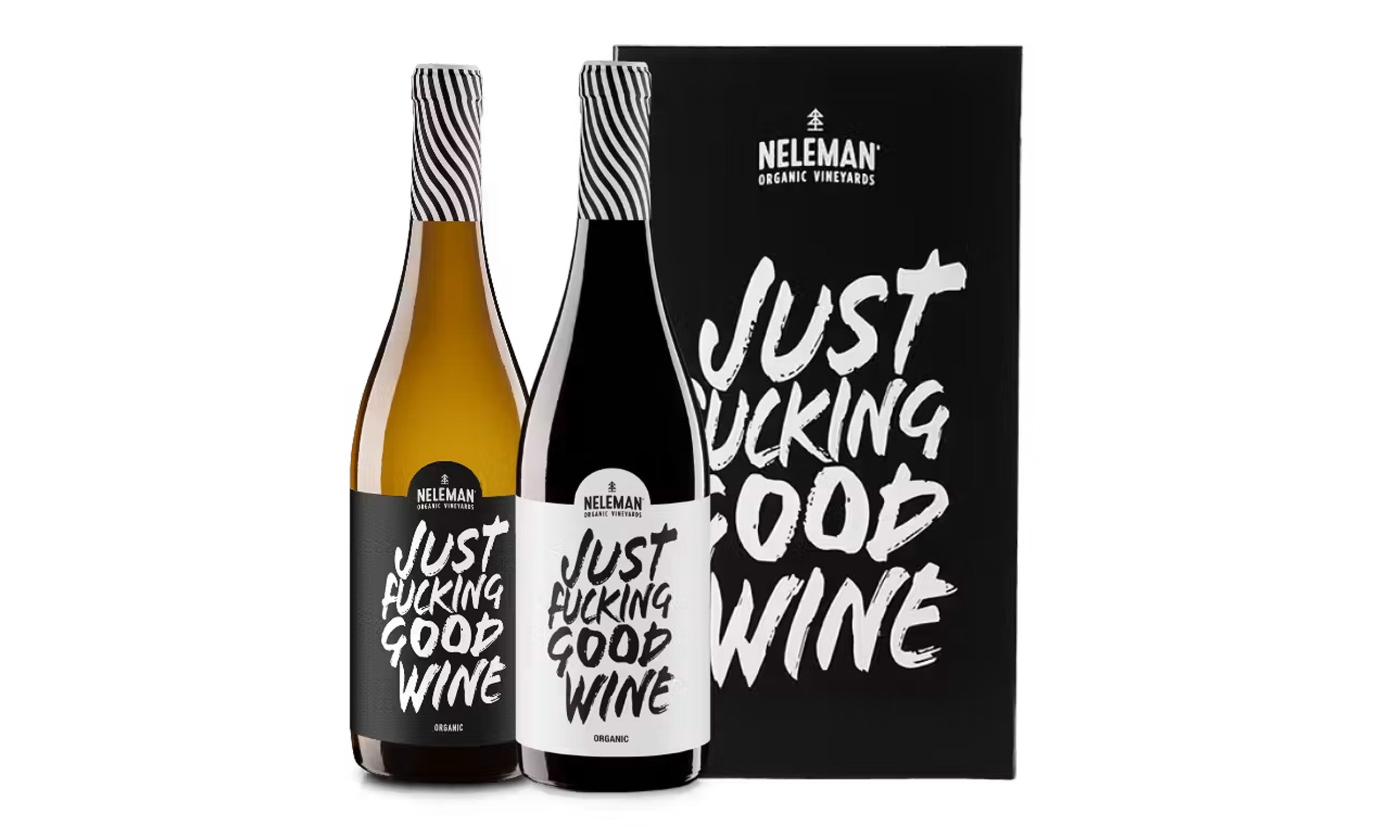 Just Fucking Good Wine Cadeaupakket Duo Organic